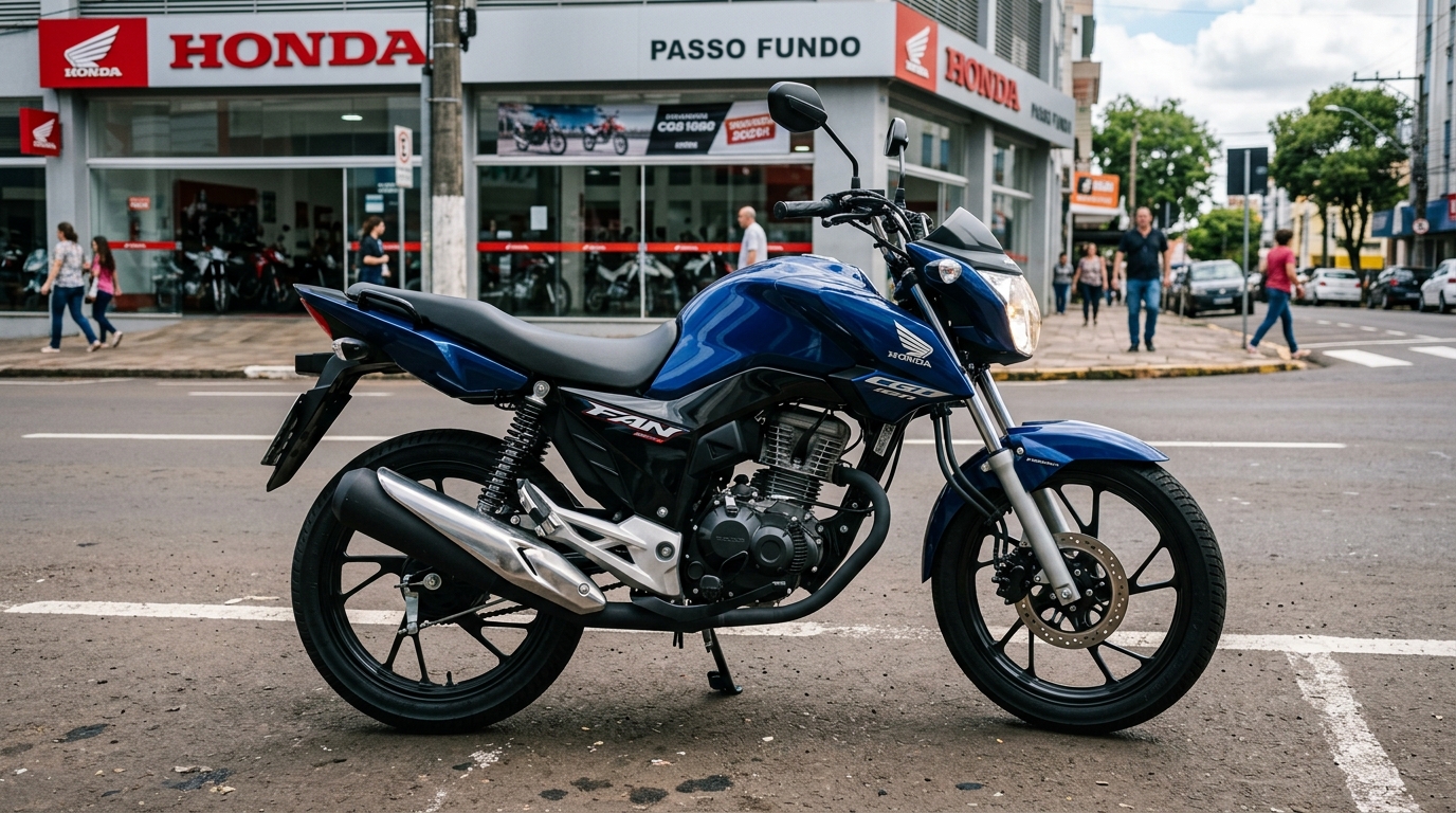 Honda CG 160 - SCA Locadora de Motos Passo Fundo RS